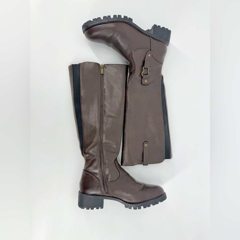 Elegant Brown Riding Boots